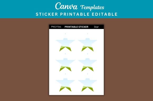 1 Star Sticker Printable Templates: Your Ultimate Design Shortcut