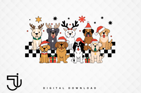 Dog Lover Christmas Lights Dog Mom PNG: Festive Designs
