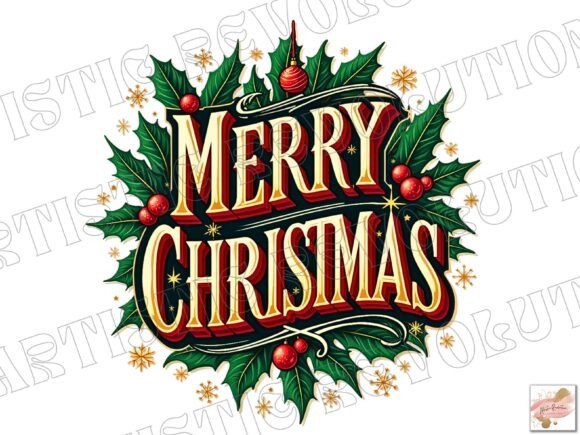 Merry Christmas Png - Christmas Clipart for Holiday Designs