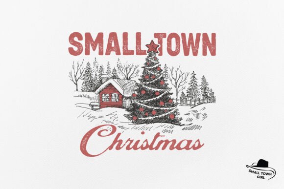 Retro Small Town Christmas Sublimation: A Designer's Guide