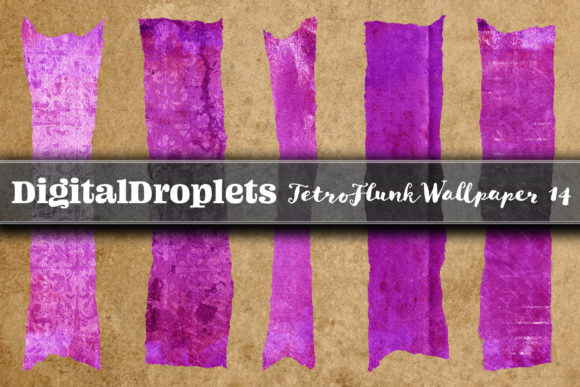 TetroFlunkWallpaper 14 | 180 Washi Tapes: A Designer's Torn Tape Toolkit