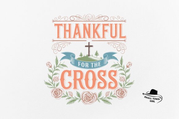 Thankful for the Cross: A Fall Christian Design Essential