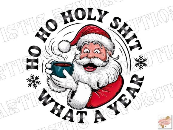 Unwrapping Santa Clipart Santa Png Christmas Png for Your Holiday Projects