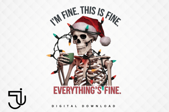 Unwrapping the Fun: A Guide to the Funny Christmas Skeleton Halloween PNG