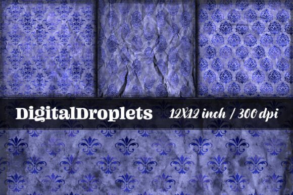 Vintage Damask Scrapbook Vol. 4: Classic Texture for Modern Projects